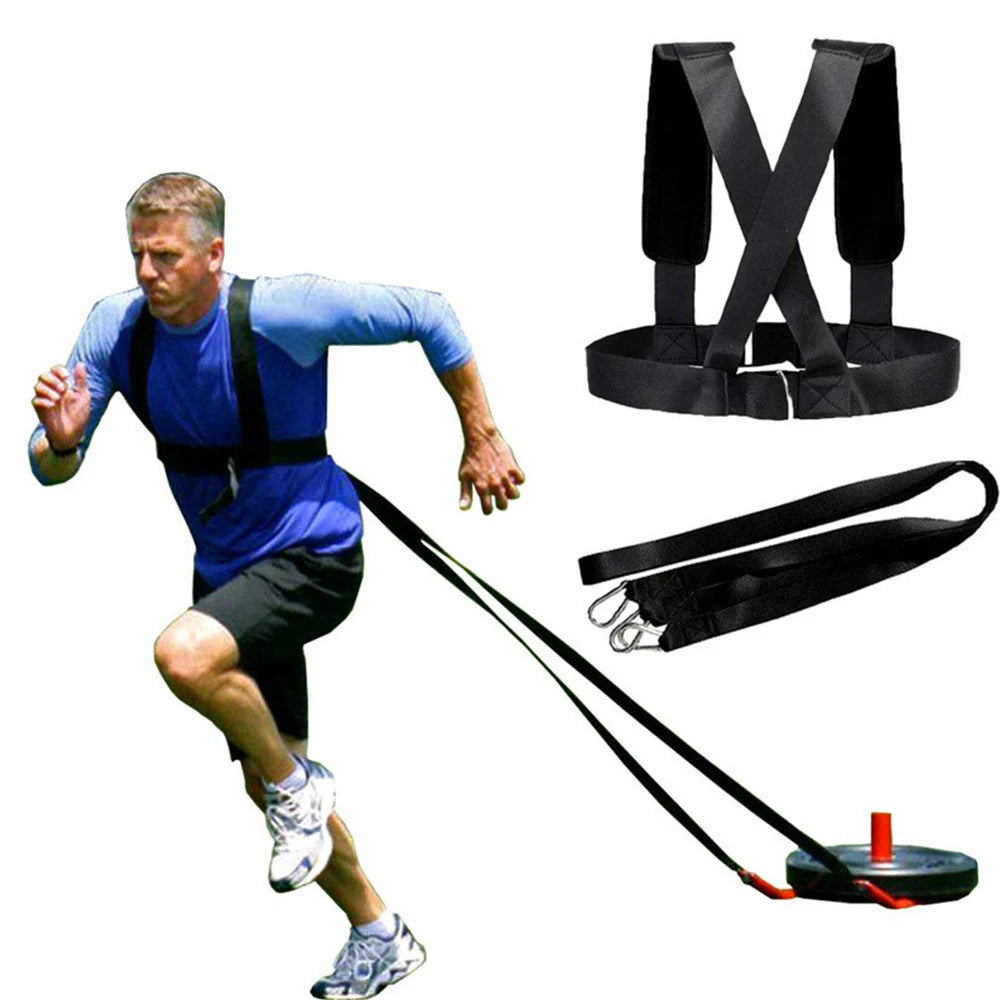 Resistance Bands Fitness Sled Harness